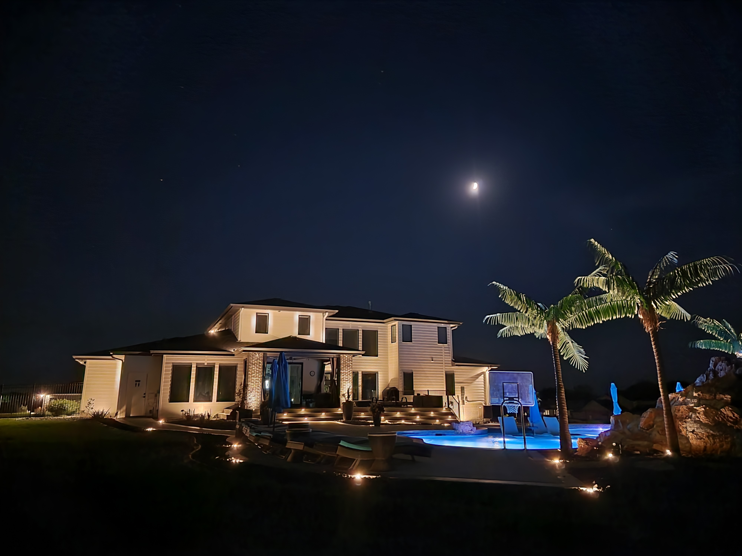 Pool lighting Omaha