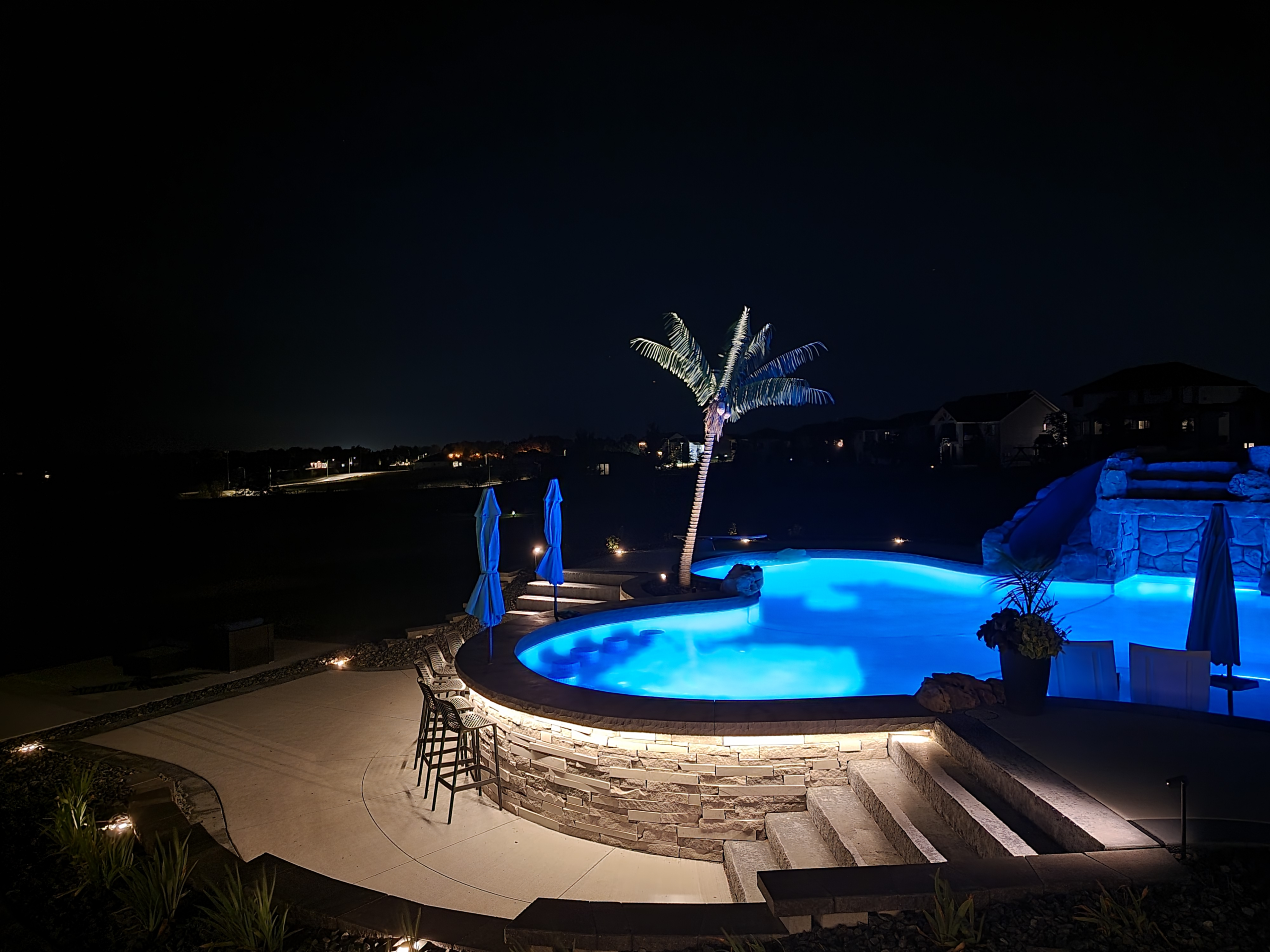 Pool lighting Omaha