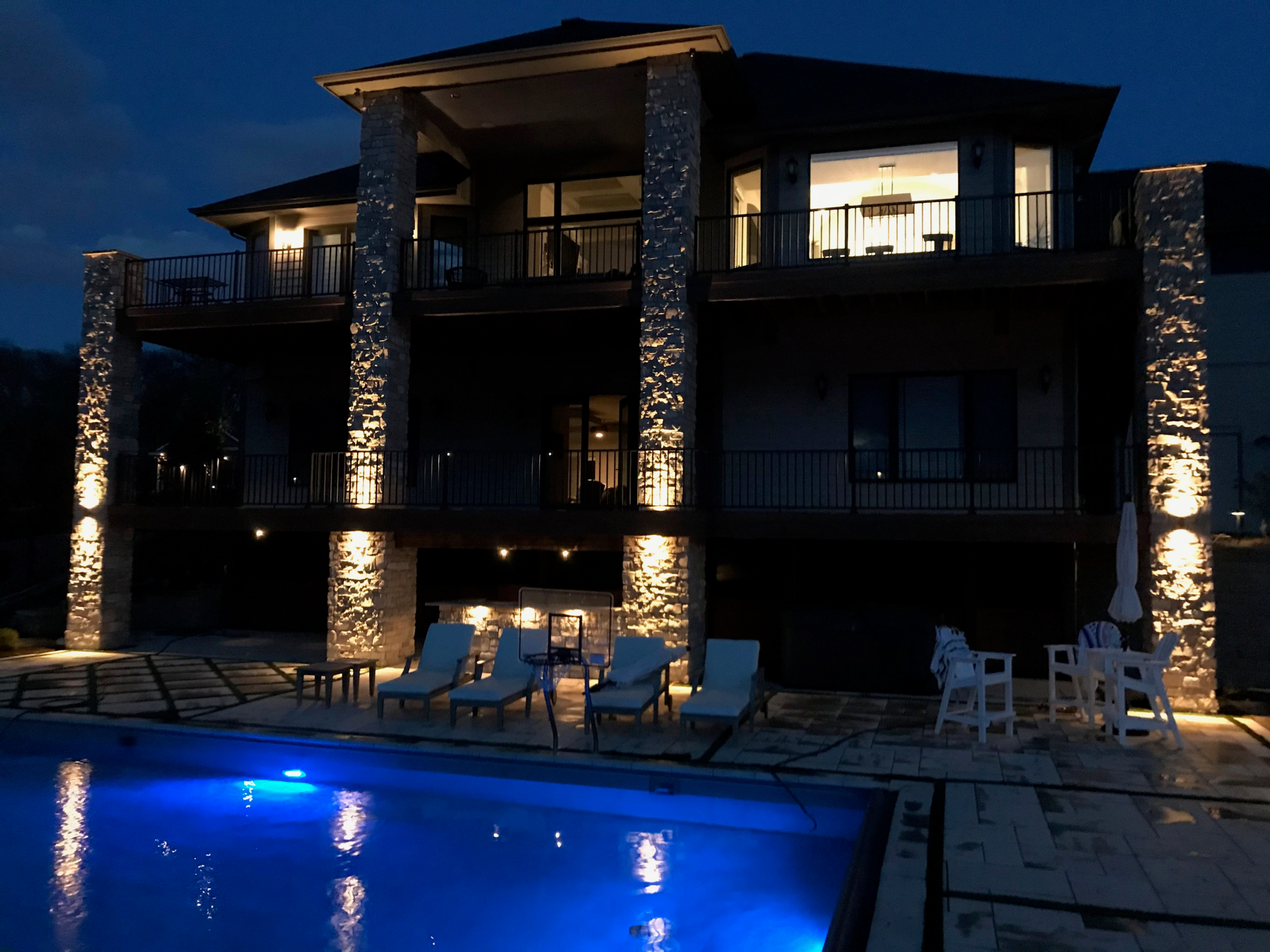 Pool lighting Omaha