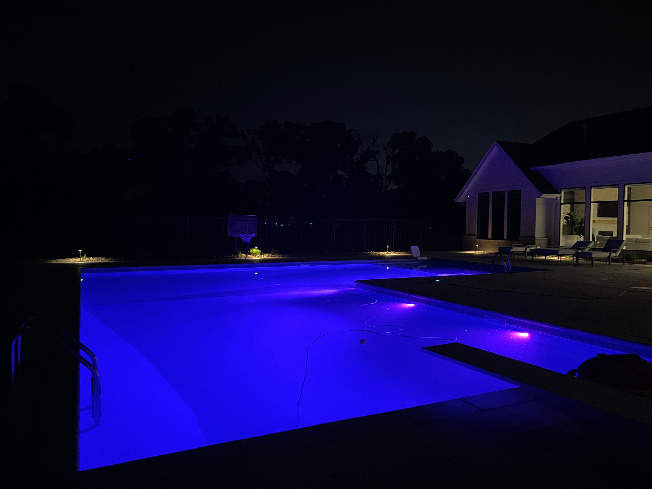Pool lighting Omaha