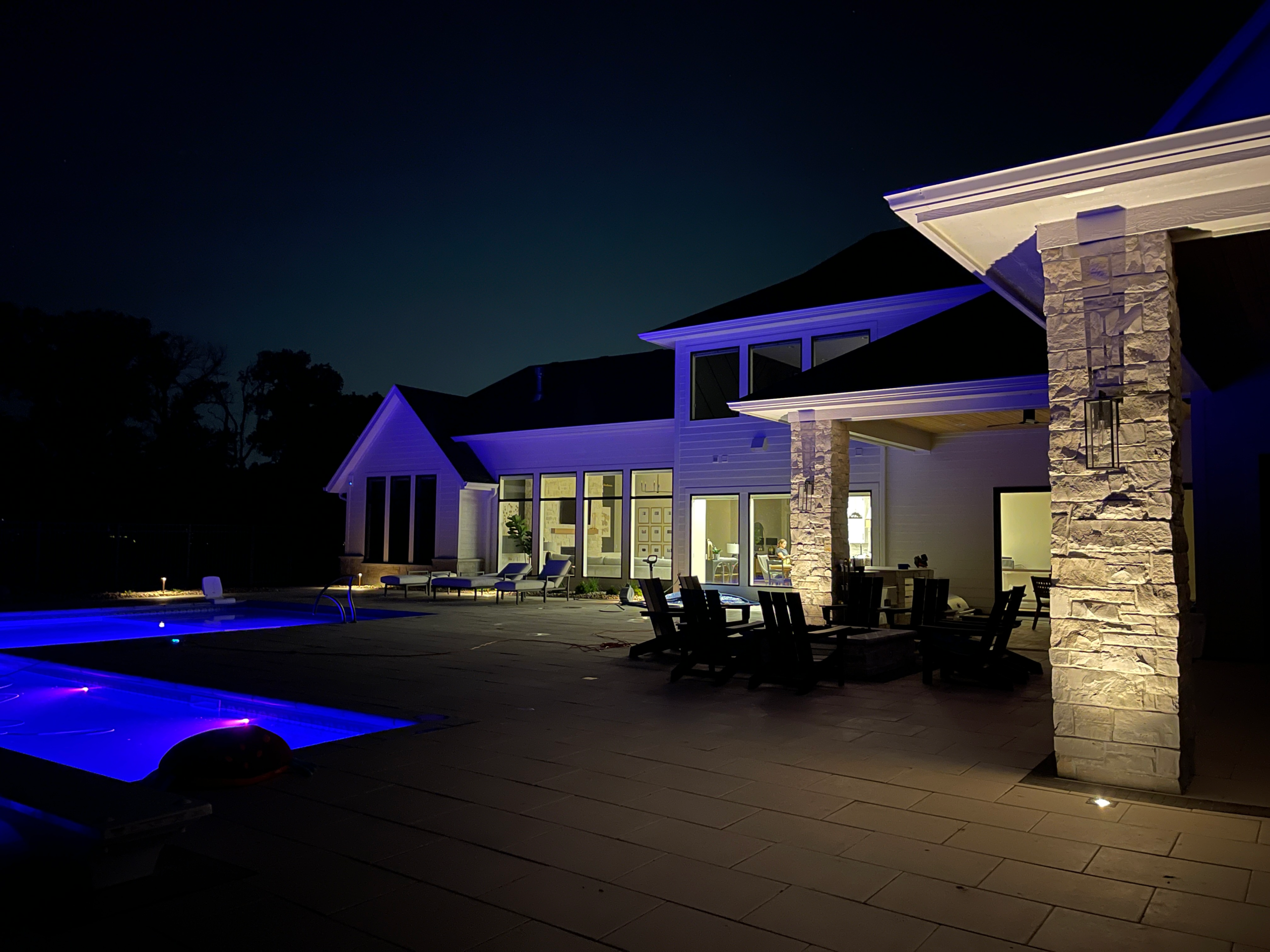 Pool lighting Omaha