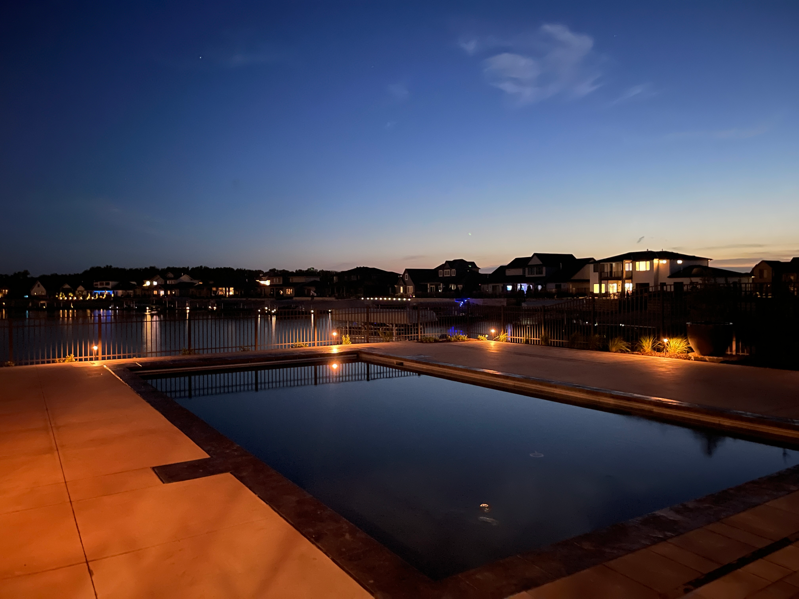 Pool lighting Omaha