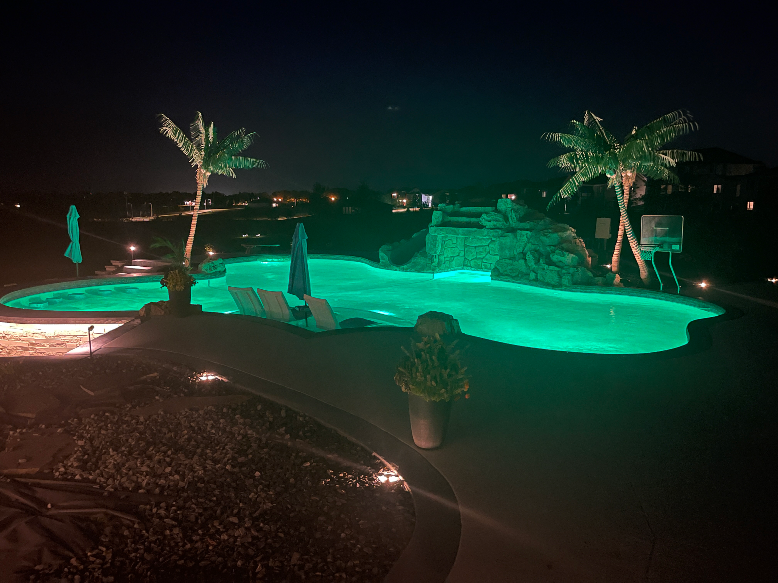 Pool lighting Omaha